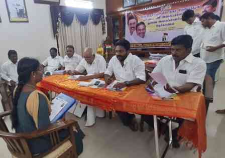 பெரம்பலூர் மாவட்ட திமுக மாணவர் அணி அமைப்பாளர் நேர்காணல்!