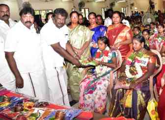 கர்ப்பிணி பெண்களுக்கு சமுதாய வளைகாப்பு விழா: பெரம்பலூர், குன்னத்தில் அமைச்சர் சிவசங்கர் நடத்தி வைத்தார்!