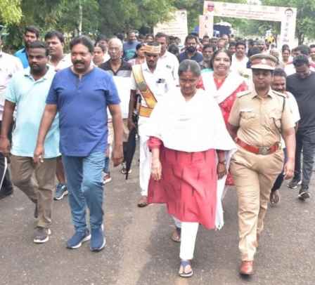 நடப்போம் நலம் பெறுவோம் திட்டம் ; பெரம்பலூரில் கலெக்டர் தொடங்கி வைத்தார்!