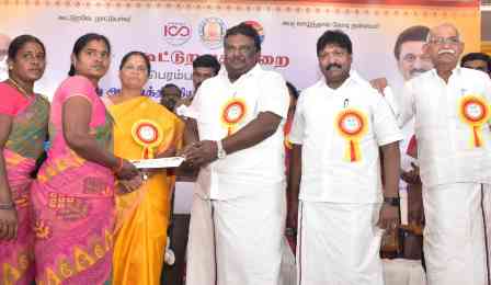 தமிழ்நாட்டிலேயே பெரம்பலூர் மாவட்டத்தில்தான் அதிக பயிர்கடன் வழங்கப்பட்டுள்ளது ; அமைச்சர் சிவசங்கர் தகவல்!