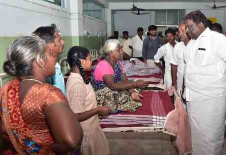 தமிழ்நாடு போக்குவரத்துத்துறை அமைச்சர், பெரம்பலூர் மாவட்டம் காரை அரசு மருத்துவமனையில் ஆய்வு!