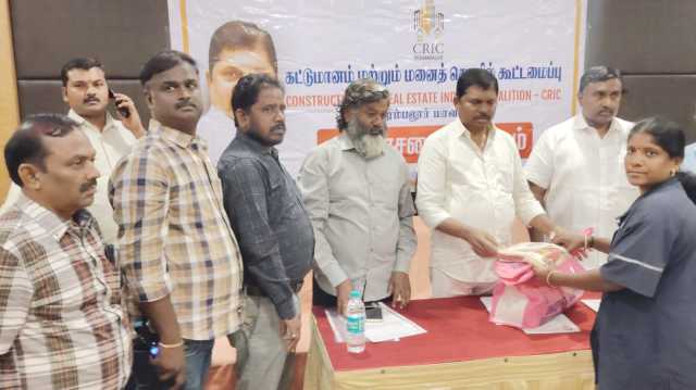 கட்டுமான தொழிலுக்கு ஜி.எஸ்.டி வரியை தளர்த்த வேண்டும்; தமிழ்நாடு கட்டுமான தொழிலாளர்கள் நலவாரியத் தலைவர் பொன்.குமார் பெரம்பலூரில் பேட்டி!