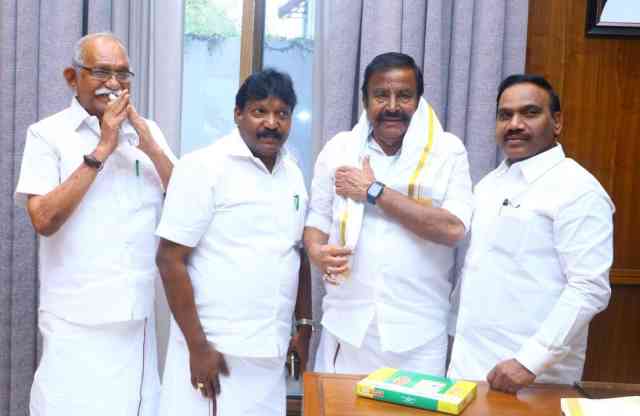 பெரம்பலூர் மாவட்ட சிப்காட் களுக்கு ரூ.366 கோடியில் குடிநீர் திட்டம் ; அமைச்சர் கே.என்.நேருவிற்கு ஆ.ராசா.எம்பி., நன்றி!