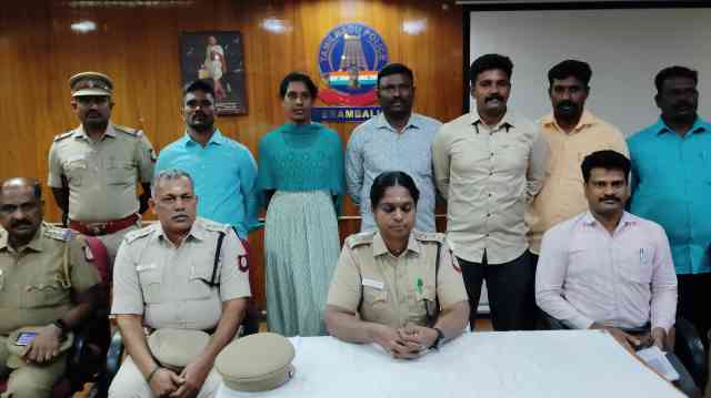 ஆசிரியர் வெங்கடேசனிடம் ஆன்லைன் டிரேடிற்கு பணம் கொடுத்தவர்கள் புகார் கொடுத்தால் மீட்க நடவடிக்கை : பெரம்பலூர் போலீஸ் எஸ்.பி