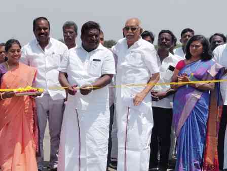 பெரம்பலூர்: வேப்பூர் ஒன்றியத்தில் ரூ.18.10 கோடியில் புதிய திட்டப் பணிகளுக்கு அடிக்கல் நாட்டியும், முடிவுற்ற பணிகளை தொடங்கி வைத்தார் அமைச்சர் சிவசங்கர்!