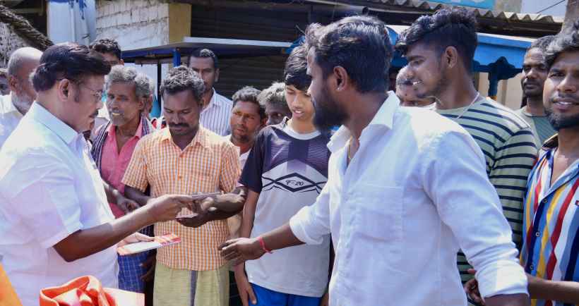 மத்திய அரசை வலியுறுத்தி தோகைமலையில் உயர்கல்வி திட்டம்: தாமரை சின்னத்திற்கு வாக்குகள் சேகரித்த பாஜக வேட்பாளர் பாரிவேந்தர் உறுதி!