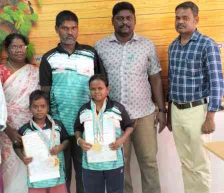தேசிய பாராலிம்பிக் நீச்சல் போட்டியில் 2-வது முறையாக பெரம்பலூர் மாவட்ட வீரர்கள் சிறப்பிடம்!