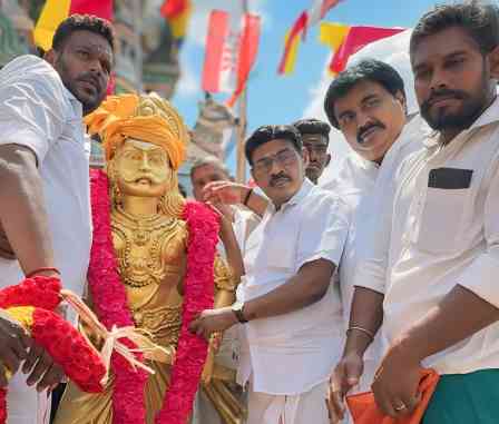 முத்திரையர் சிலையை சொந்த செலவில் வெண்கல சிலையாக அமைப்பேன் : தாமரை சின்னத்தில் போட்டியிடும், பாரிவேந்தர் உறுதி!