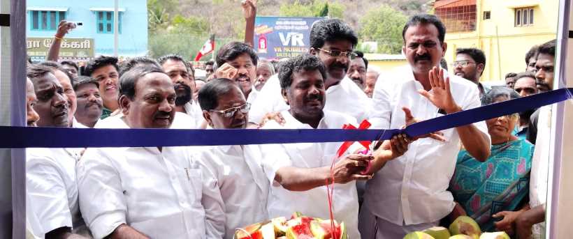 பெரம்பலூர் ஒன்றிய அதிமுக சார்பில் தண்ணீர் பந்தல்; அம்மாபாளையத்தில் திறப்பு!