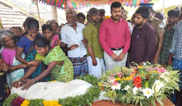 பெரம்பலூர்: உறுப்புகளை தானம் செய்தவரின் உடல் அரசு மரியாதையுடன் நல்லடக்கம்!