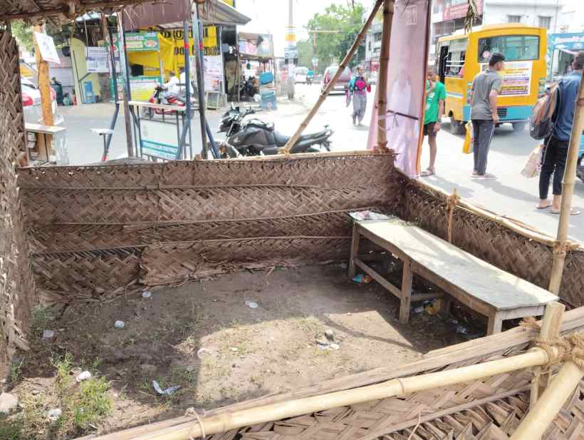 பெரம்பலூரில் பந்தல் இருக்கு, ஆனால், தாகம் தணிக்க தண்ணீர் இல்லை!