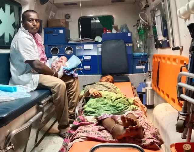 பெரம்பலூர்: 108 ஆம்புலன்சில் பிரவசம்: பெண் குழந்தை பிறந்தது!