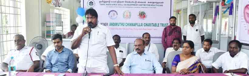 பெரம்பலூர்: ஆண்டிமுத்து சின்னப்பிள்ளை டிரஸ்டில், வாகன டிரைவர் – கண்டக்டர்களுக்கு முதலுதவி பயிற்சி வகுப்புகள்; எம்.எல்.ஏ பிரபாகரன் தொடங்கி வைத்தார்!