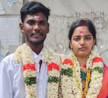 பெரம்பலூர்: பாதுகாப்பு கேட்டு திருமணம் செய்த காதல் ஜோடி மகளிர் காவல் நிலையத்தில் தஞ்சம்!