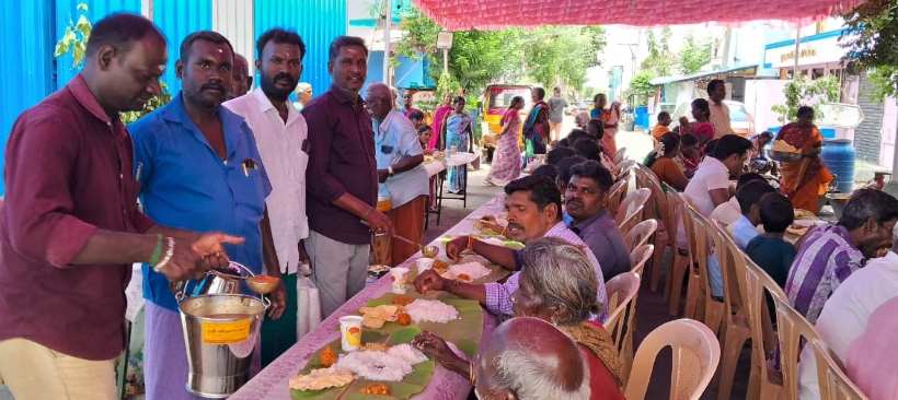 பெரம்பலூர்; விநாயகர் சதுர்த்தியை முன்னிட்டு விநாயகருக்கு அபிஷேகம், அலங்காரம்; அன்னதானம்!