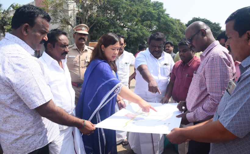 பெரம்பலூருக்கு முதலமைச்சர் மு.க.ஸ்டாலின் வருகை: கதிரவன் எம்.எல்.ஏ., பல்கலைக்கழத்தில் அமைச்சர் சிவசங்கர் ஆய்வு!
