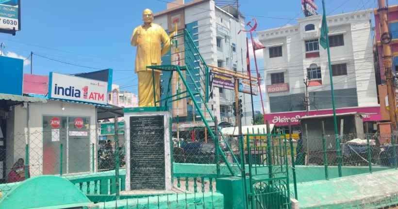 தமிழ்நாடு முதலமைச்சருக்கு கோரிக்கை: பெரம்பலூரில், தலைவர் நாரயணசாமி நாயுடு சிலையை வேறு இடத்திற்கு மாற்றுவதை தடுக்க வேண்டும்; தமிழக விவசாயிகள் சங்கம் கோரிக்கை!
