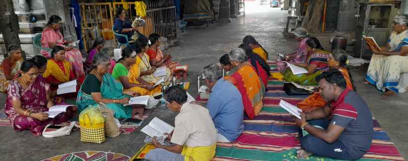 பெரம்பலூர்: சிவன் கோவிலில் முற்றோதல் நிகழ்ச்சி! தேவாரம், திருவாசகம், பெரியபுராணம் பாராயணம்!
