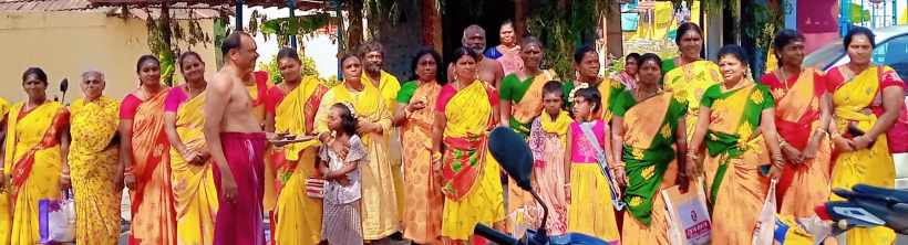 பெரம்பலூர்: சங்குபேட்டை ஶ்ரீ முத்து மாரியம்மன் கோயிலில் பங்குனி மாத சிறப்பு பூஜை!