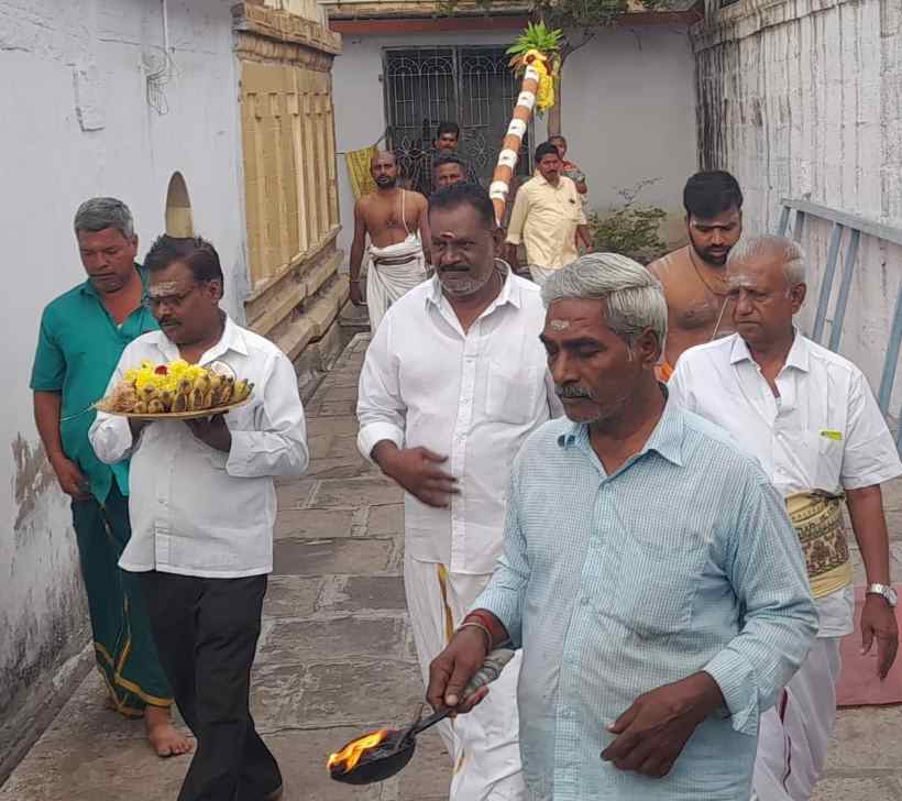 பெரம்பலூர்: மாசிமகம் தேர் திருவிழா; பிரம்மபுரீஸ்வரர் கோவிலில் கால்கோள் விழா !