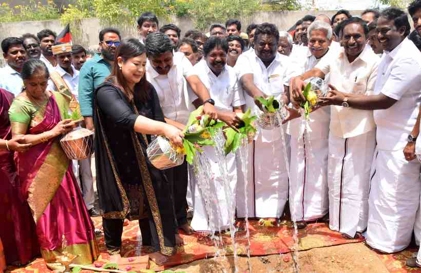 பெரம்பலூர்: ரூ. 4.64 கோடியில் தினசரி காய்கறி மார்க்கட் உள்ளிட்ட பணிகளை அமைச்சர் சிவசங்கர் தொடங்கி வைத்தார்!