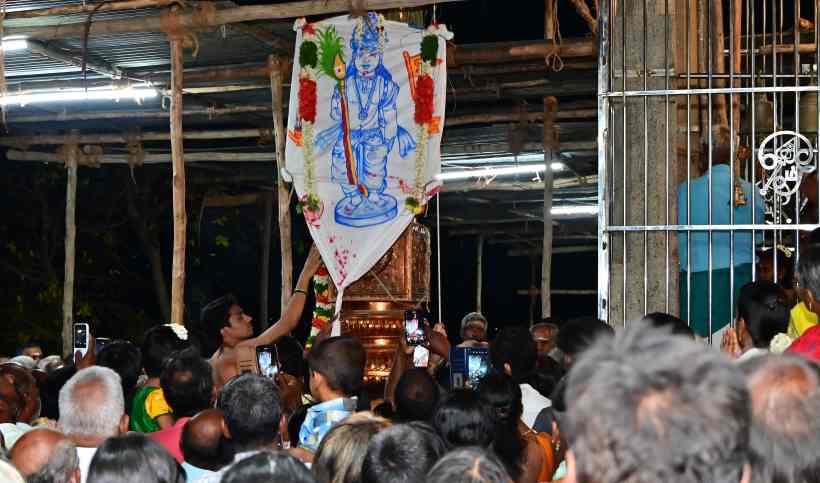 பெரம்பலூர்: செட்டிகுளம் தண்டாயுதபாணி சுவாமி கோயிலில் பங்குனி உத்திர திருவிழா; கொடியேற்றத்துடன் தொடங்கியது!