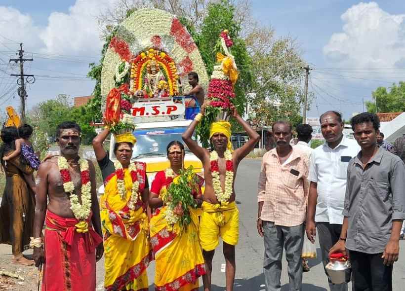 பெரம்பலூர் : உப்போடை ஸ்ரீ நாக முத்து மாரியம்மன் கோயில் சித்திரை திருவிழா!