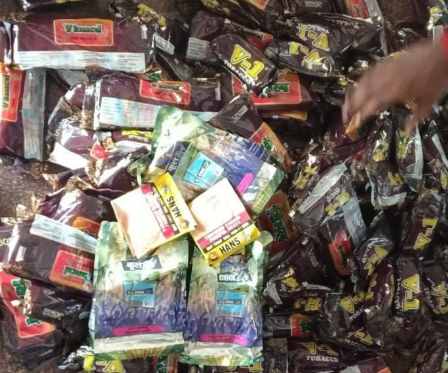 பெரம்பலூர்: அரசால் தடை செய்த குட்கா பொருட்களை வைத்திருந்தவர் கைது!