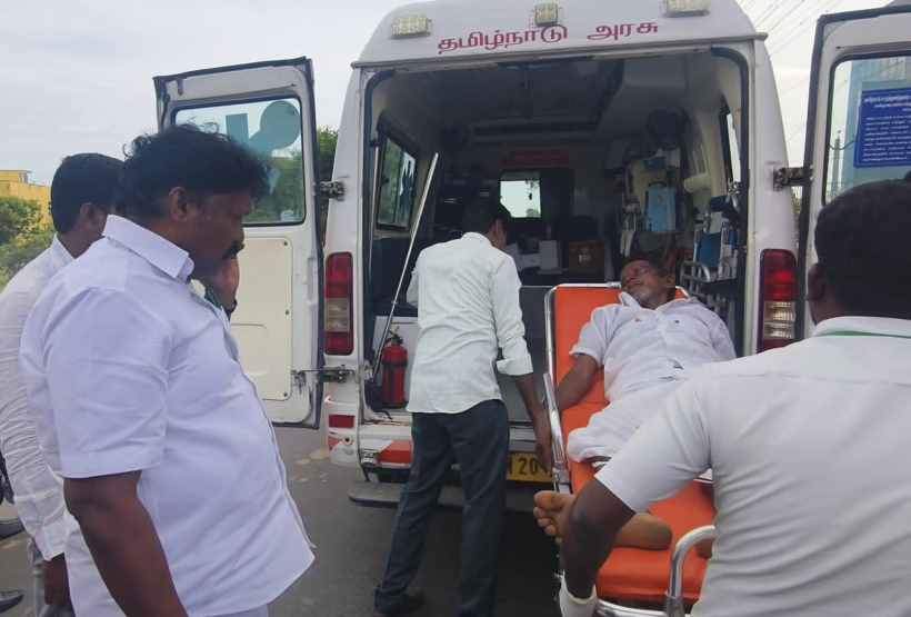 பெரம்பலூர்: சாலை விபத்தில் சிக்கி காயமடைந்தவர்களுக்கு எம்.எல்.ஏ பிரபாகரன் உதவி!