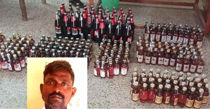பெரம்பலூர்: சட்ட விரோதமாக அரசு மது பாட்டில்களை வாங்கி கூடுதல் விலைக்கு மறுவிற்பனை செய்தவர் கைது!