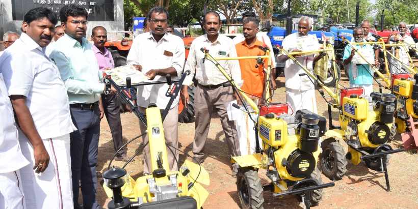 பெரம்பலூர்: இயந்திர கருவிகளை இயக்கவும், பராமரிக்கவும் விவசாயிகளுக்கு பயிற்சி; கலெக்டர் தொடங்கி வைத்தார்!